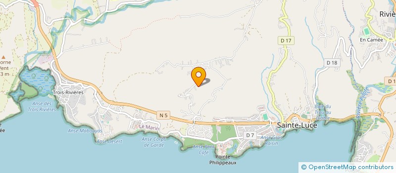 localisation de l'entreprise KAY MAN'GIGI  SAINTE-LUCE