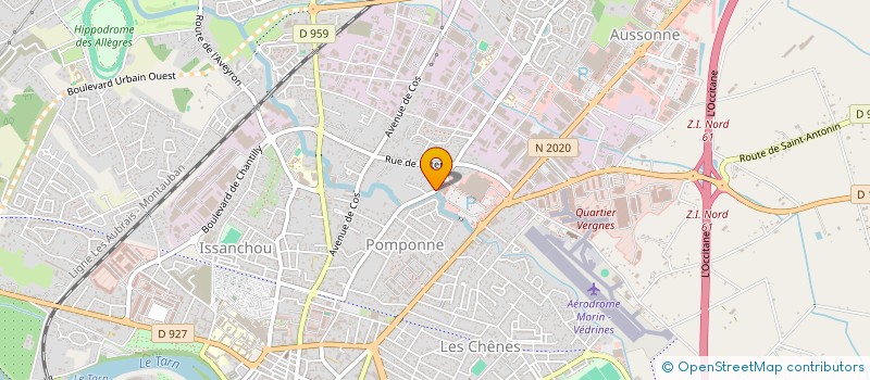 localisation de l'entreprise KAY MP BATIMENT  MONTAUBAN