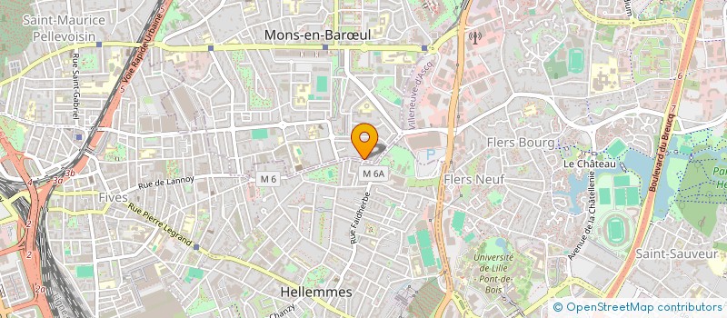 localisation de l'entreprise KAYA à MONS-EN-BARŒUL