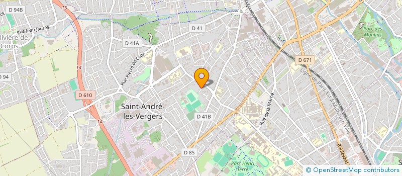 localisation de l'entreprise KAYA  SAINT-ANDRE-LES-VERGERS