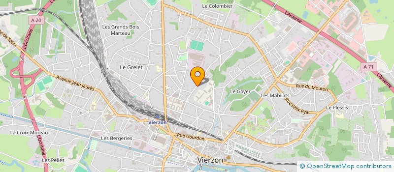 localisation de l'entreprise KAYA  VIERZON