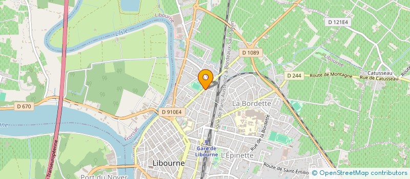 localisation de l'entreprise KAYA  LIBOURNE