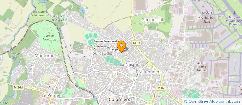 localisation de l'entreprise KAYA à COLOMIERS