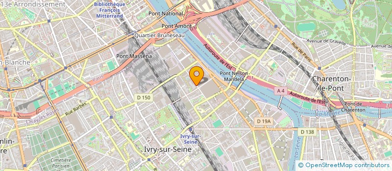 localisation de l'entreprise KAYA  IVRY-SUR-SEINE