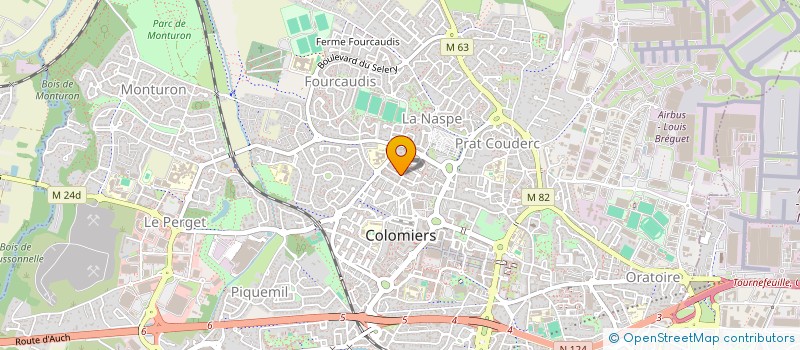 localisation de l'entreprise KAYA BATIMENT à COLOMIERS