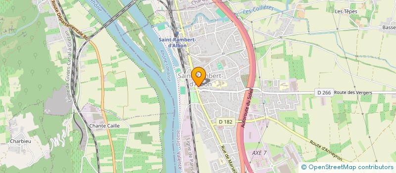 localisation de l'entreprise KAYA CARRELAGE  SAINT-RAMBERT-D'ALBON