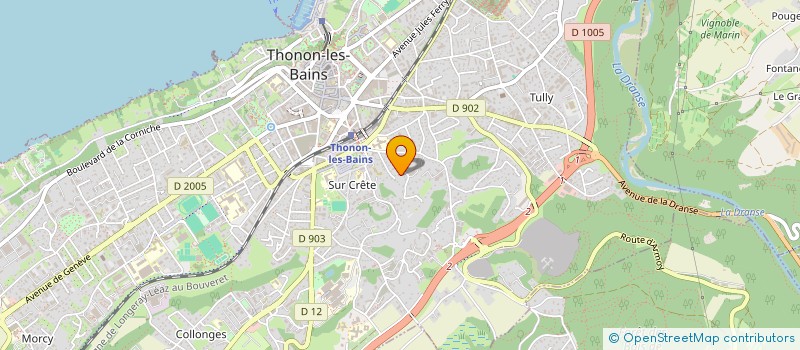 localisation de l'entreprise KAYA CIHANGIR ET KAYA SEVIL à THONON-LES-BAINS