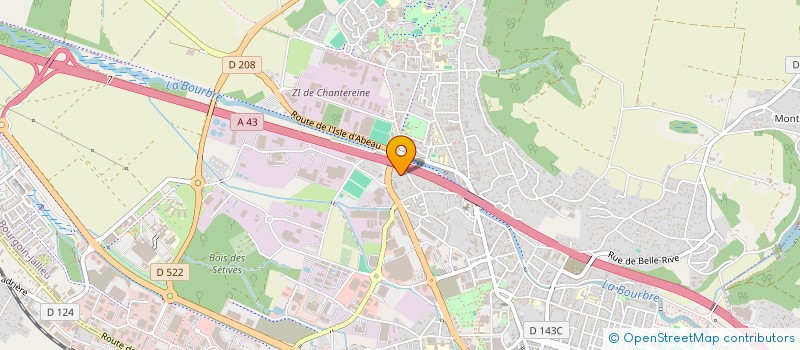 localisation de l'entreprise KAYA CONSTRUCTION  BOURGOIN-JALLIEU