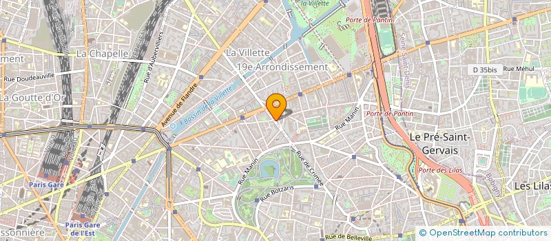 localisation de l'entreprise KAYA EQUIPEMENT C H R à PARIS