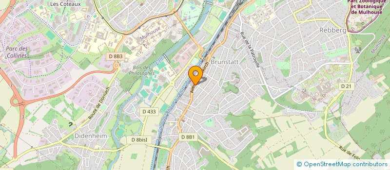 localisation de l'entreprise KAYA & FILS SAS  MULHOUSE