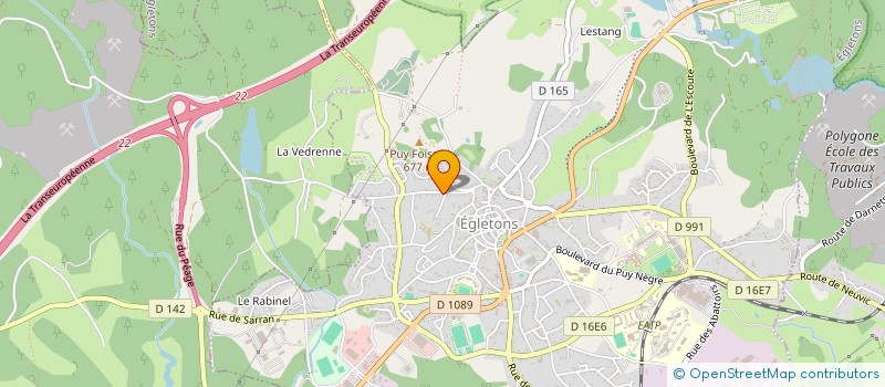 localisation de l'entreprise KAYA HAKAN à EGLETONS