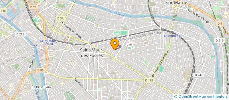 localisation de l'entreprise KAYA IMMO à SAINT-MAUR-DES-FOSSES