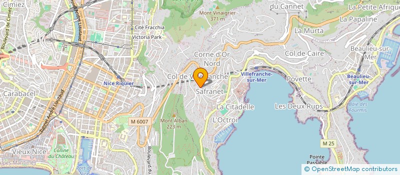 localisation de l'entreprise KAYA LINE à VILLEFRANCHE SUR MER