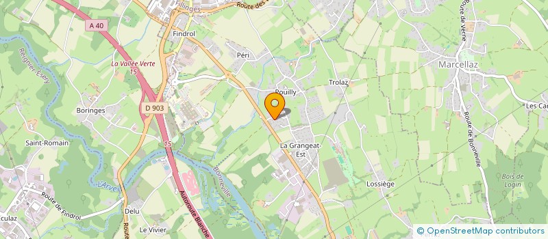 localisation de l'entreprise KAYA LIVRON  CONTAMINE-SUR-ARVE