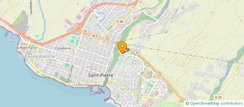 localisation de l'entreprise KAYA TOAST  SAINT-PIERRE