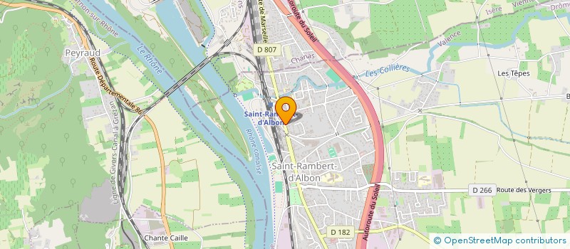 localisation de l'entreprise KAYAG  SAINT-RAMBERT-D'ALBON