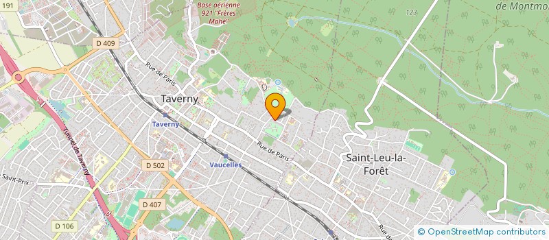 localisation de l'entreprise KAYAK CARRELAGE à TAVERNY