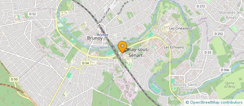 localisation de l'entreprise KAYAK EPINAY CLUB à EPINAY-SOUS-SENART