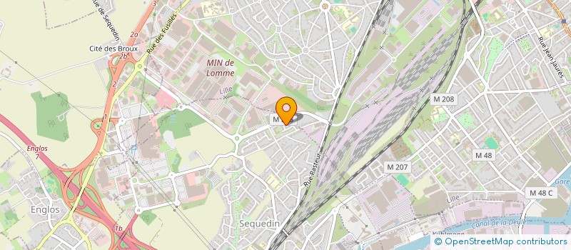 localisation de l'entreprise KAYAK MER METROPOLE LILLOISE (K2ML)  SEQUEDIN