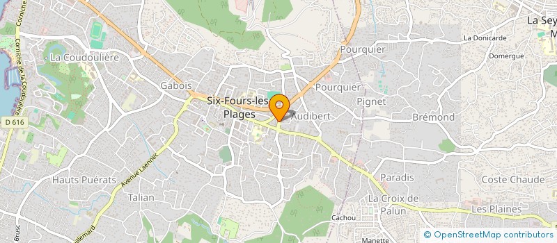 localisation de l'entreprise KAYAKOLOC à SIX-FOURS-LES-PLAGES