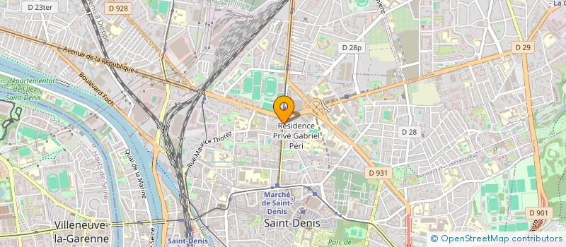 localisation de l'entreprise KAYAKS LOGICIEL à SAINT-DENIS