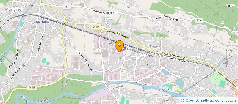 localisation de l'entreprise KAYAN IMMO  THYEZ