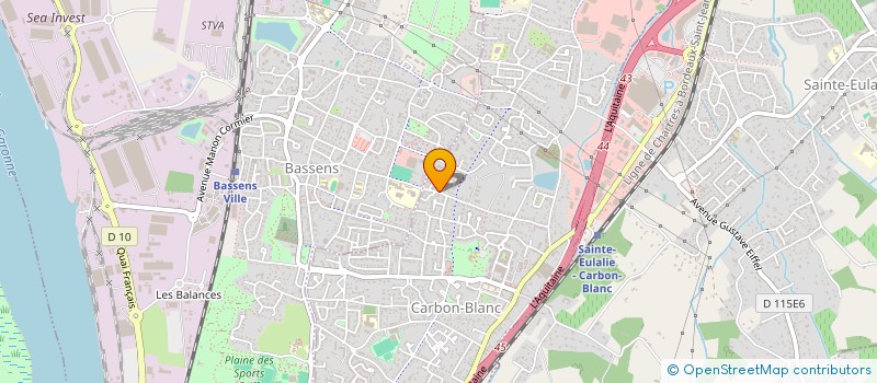 localisation de l'entreprise KAYANI'S  CARBON-BLANC