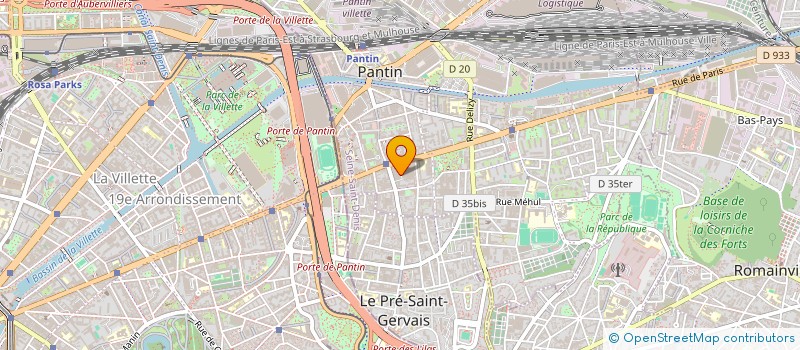 localisation de l'entreprise KAYARD & CO  PANTIN