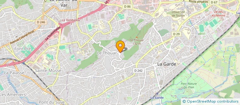 localisation de l'entreprise KAYDARA  LA GARDE