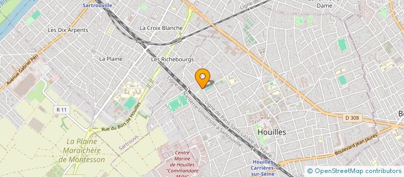 localisation de l'entreprise KAYDEE  HOUILLES