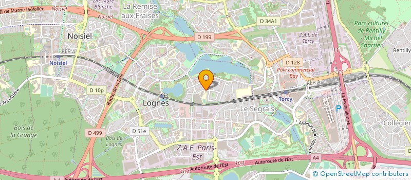 localisation de l'entreprise KAYDINA à LOGNES