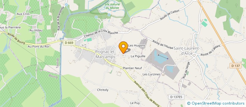 localisation de l'entreprise KAYELI - AUTOS  PRIGNAC-ET-MARCAMPS