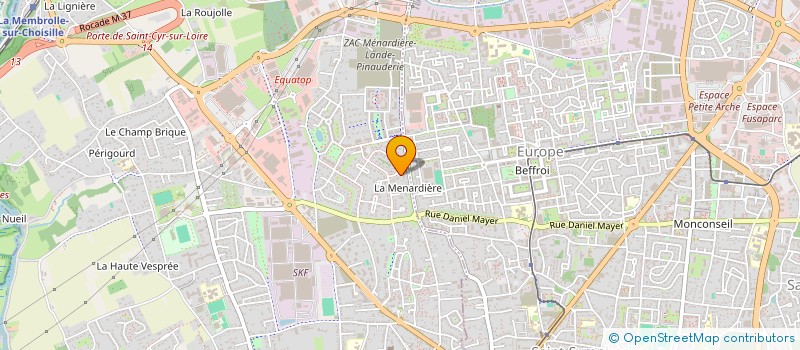 localisation de l'entreprise KAYENN  SAINT-CYR-SUR-LOIRE