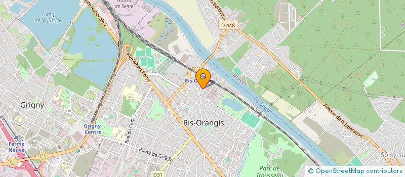 localisation de l'entreprise KAYERIE INVESTISSEMENT à RIS-ORANGIS