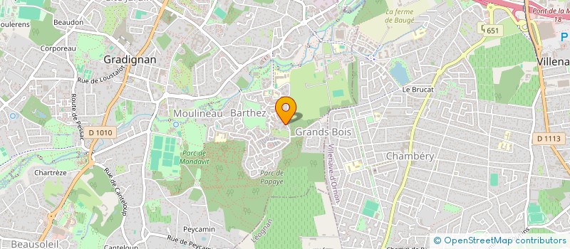 localisation de l'entreprise KAYETCHIA  GRADIGNAN