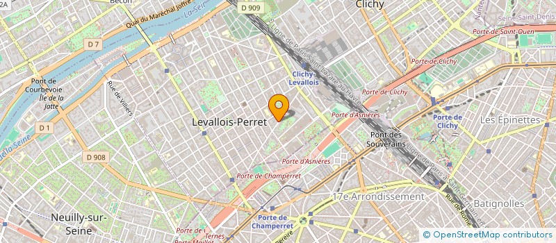 localisation de l'entreprise KAYLA à LEVALLOIS-PERRET