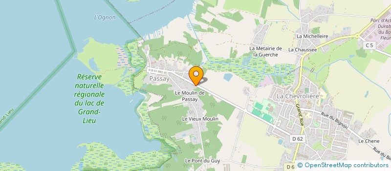 localisation de l'entreprise KAYN  CHEVROLIERE (LA)