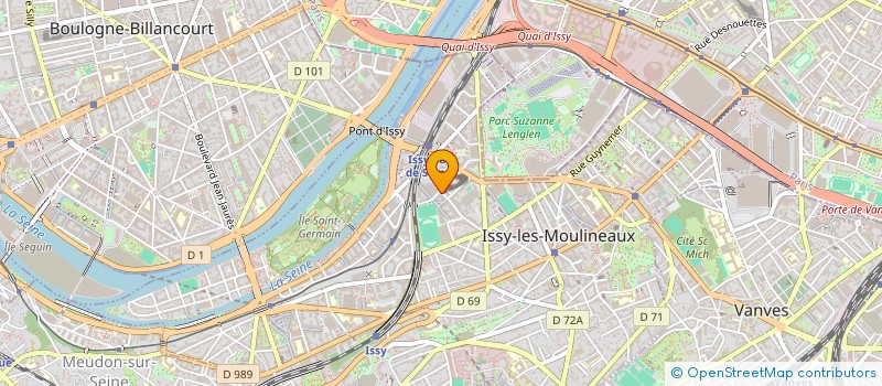 localisation de l'entreprise KAYO à ISSY-LES-MOULINEAUX