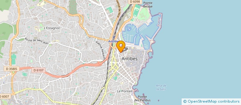 localisation de l'entreprise KAYOS GROUP  ANTIBES