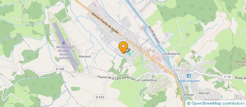 localisation de l'entreprise KAYRE ENVIRONNEMENT à LORP-SENTARAILLE