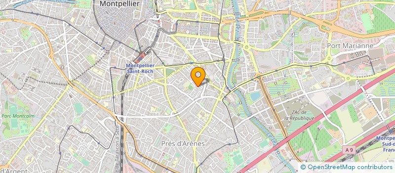 localisation de l'entreprise KAYRYAKOV à MONTPELLIER