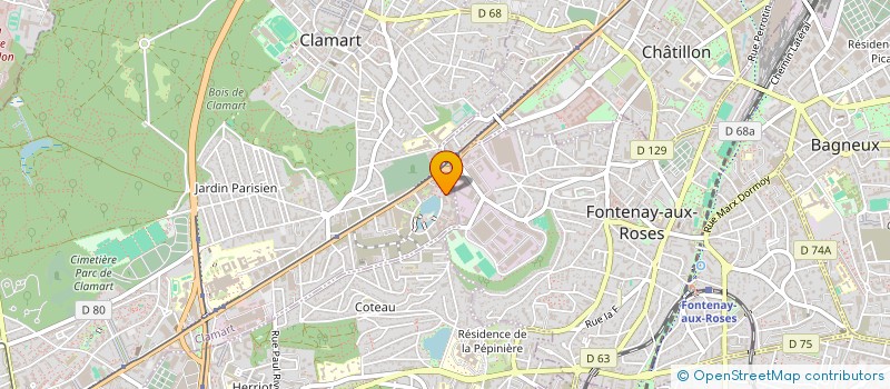 localisation de l'entreprise KAYSA à CLAMART
