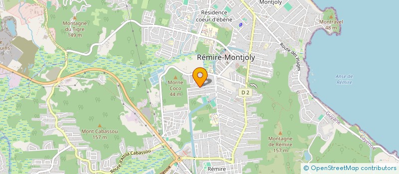 localisation de l'entreprise KAYSA  REMIRE-MONTJOLY