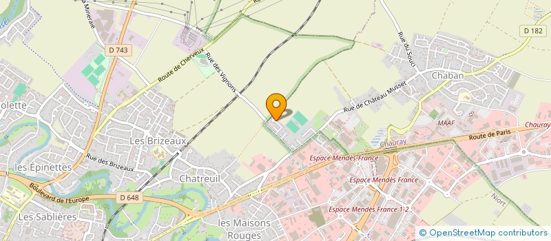 localisation de l'entreprise KAYY.IO à CHAURAY