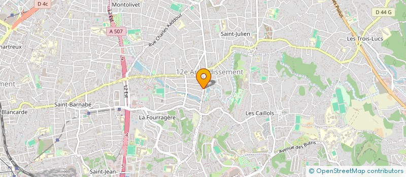 localisation de l'entreprise KAZ  MARSEILLE