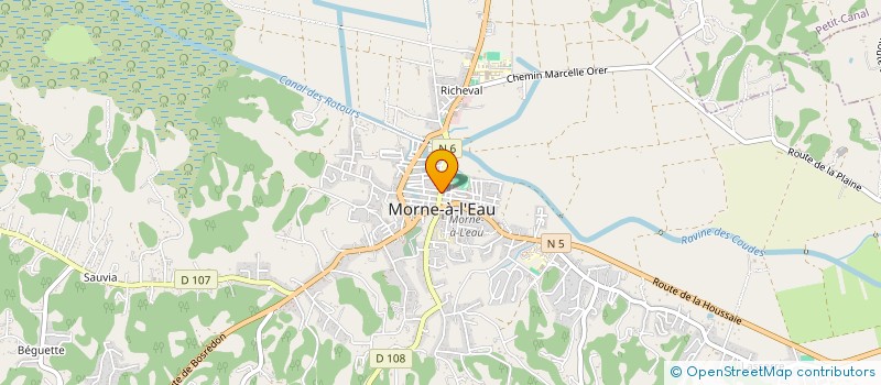 localisation de l'entreprise KAZ A BONDYE NET à MORNE-A-L'EAU