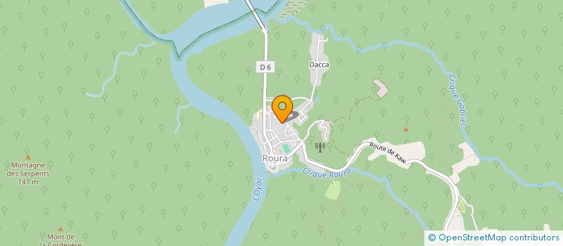 localisation de l'entreprise KAZ A ROURA  ROURA