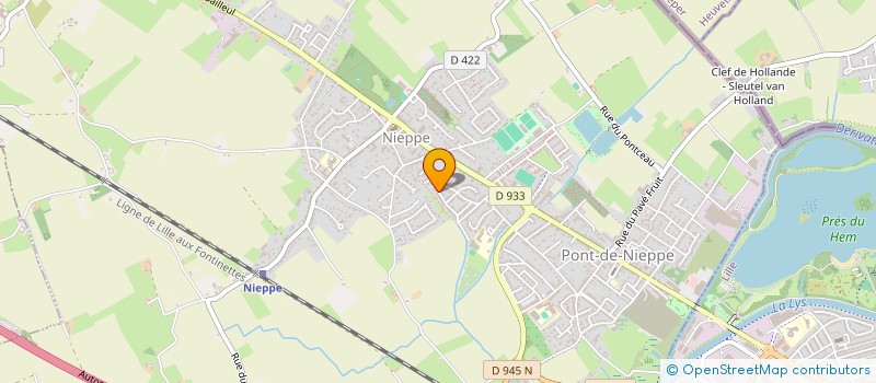 localisation de l'entreprise KAZ AN NOU  NIEPPE