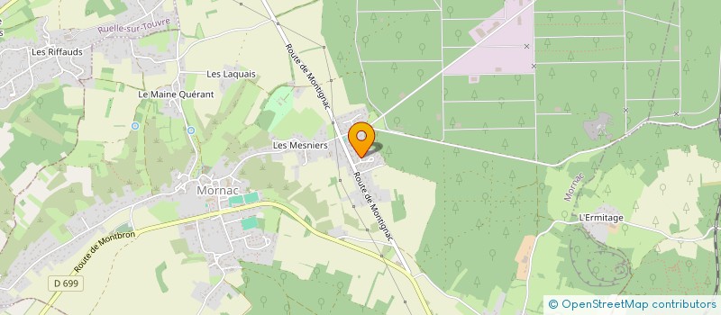 localisation de l'entreprise KAZ BOURBON  MORNAC