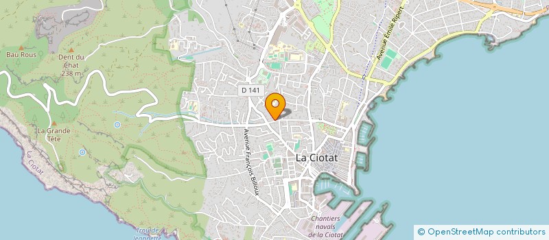 localisation de l'entreprise KAZ' CK  LA CIOTAT